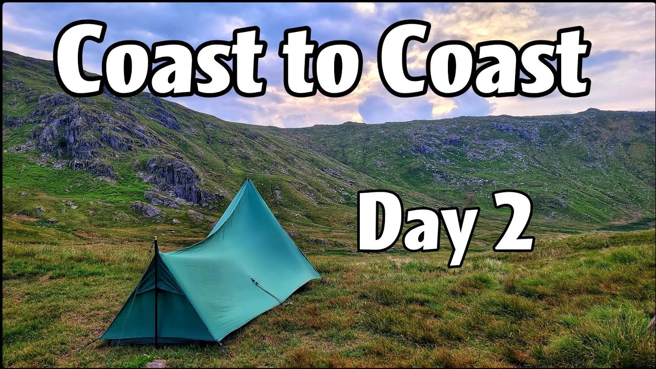 Wainwright S Coast To Coast Walk Day 5 Nine Standards Swaledale Hiking And Wild Camping Youtube