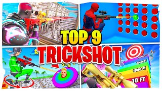 🎯 best 9 TRICKSHOT maps in Fortnite CREATIVE 2.0! - fortnite trickshot map code 2023 🎮