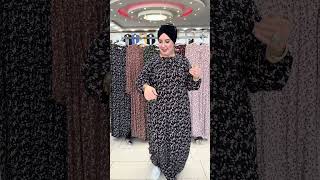 Kadın Büyük Beden Kare Yaka Çıtır Elbise 9433