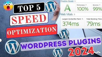 5 Best WordPress Speed Optimization Plugins in 2024 | Top 5 Speed Booster Plugins कौन-कौन से हैं ?