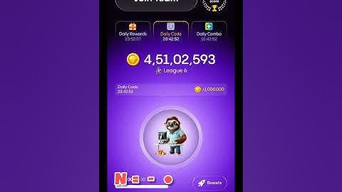 Gemz Daily Code | 14 October Gemz Daily Code | Gemz Daily Combo | Today