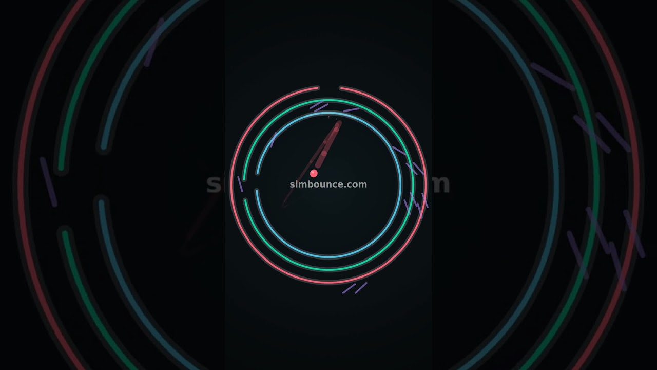Thumbnail of the video Five Nested Rings, One Escape — Simbounce