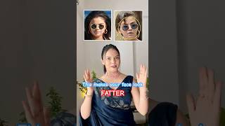 Sunglasses That Suit Round Faces  #youtubeshorts #faceshape #stylemistakes #roundface screenshot 3
