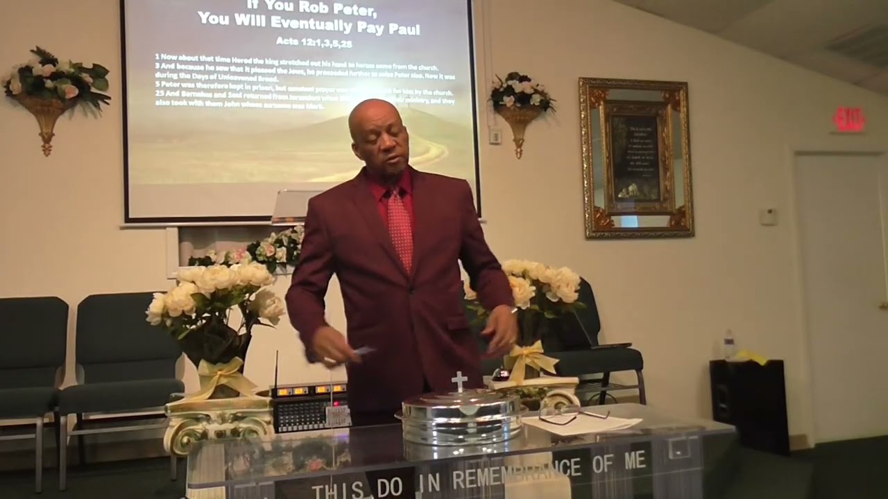 If You Rob Peter, You Will Eventually Pay Paul (Acts 12:1,3,5 & 25)