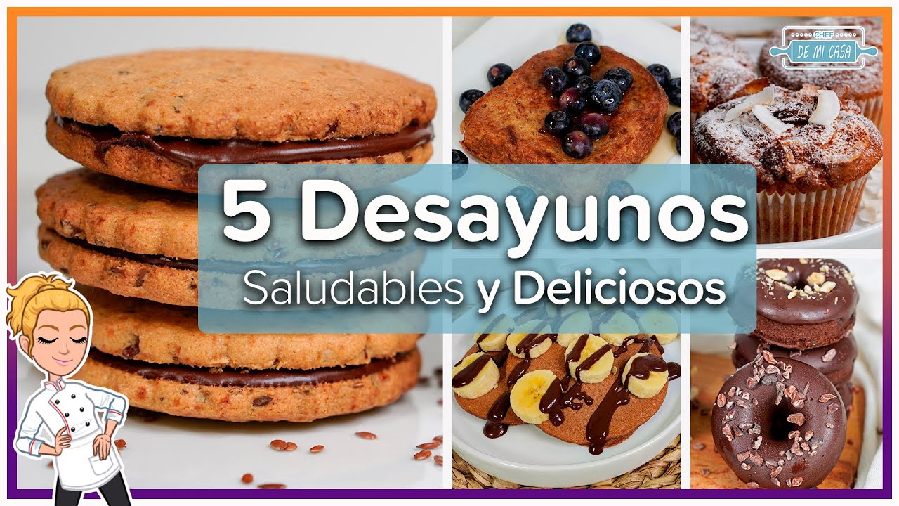5 DESAYUNOS o POSTRES SALUDABLES y DELICIOSOS Muy FÁCILES de Preparar con @PlanetaHuertoes00