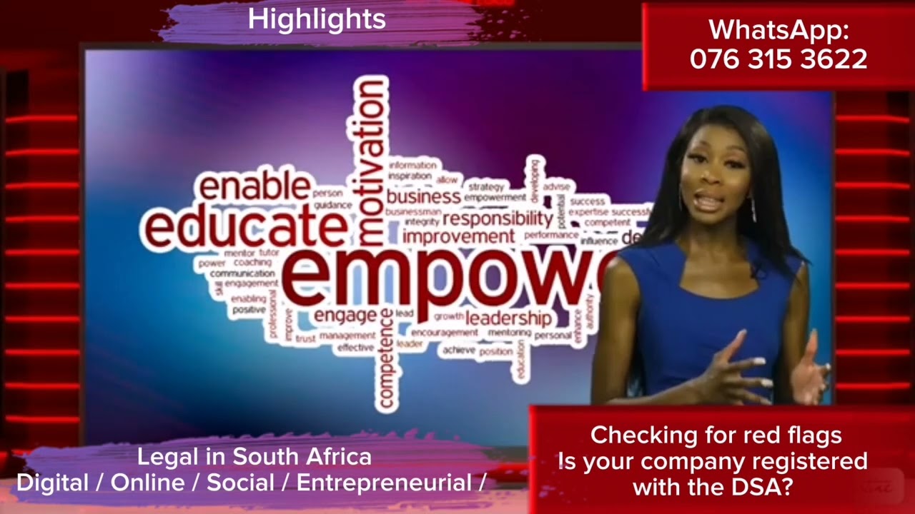 Registered with the Direct Selling Association of South Africa