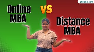 Online vs Distance MBA: Which is Better | Pros and Cons