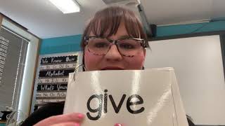Sight Words Week #5