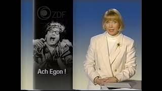 Fragment ZDF Ansage Heike Maurer 'Ach Egon!' 90er