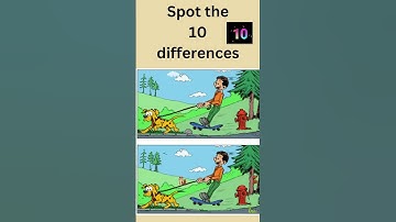Test Your Brain!| Can You Spot ALL the Differences in 15 Seconds?  #viralshorts #quiz