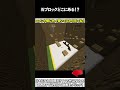【マイクラ】石ブロックどこにあある!? #マイクラ #マインクラフト #逃走中 #shorts