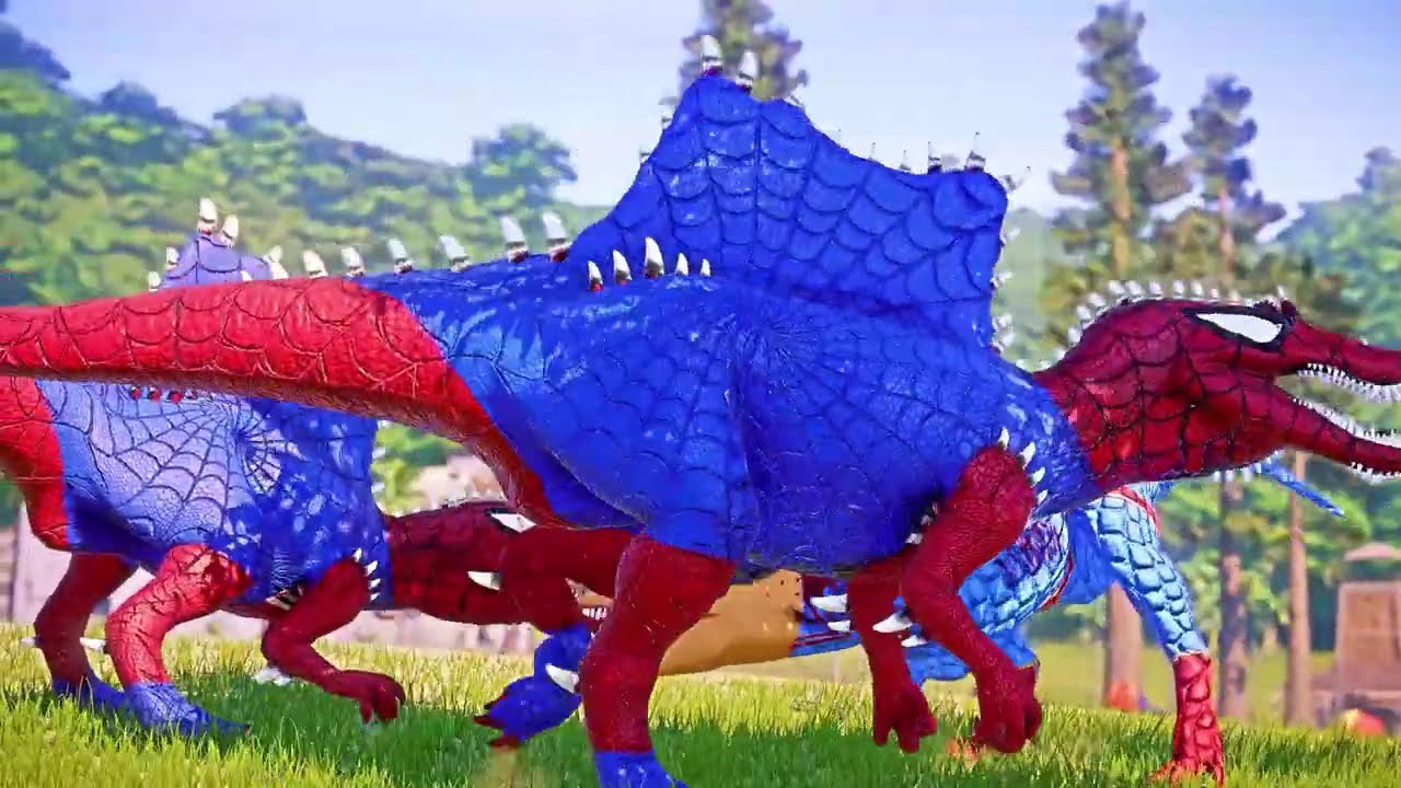 #5 The ancient behemoths are hidden in the lush forests of Jurassic Park  