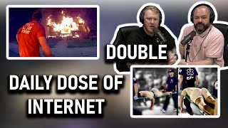 DOUBLE DAILY DOSE OF INTERNET REACTION!! | OFFICE BLOKES REACT!!
