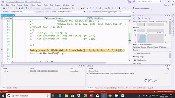 How To Use Guid Constructor in C#