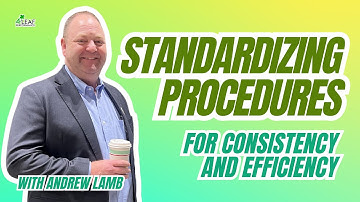 Standardizing Business Procedures for Consistency and Efficiency