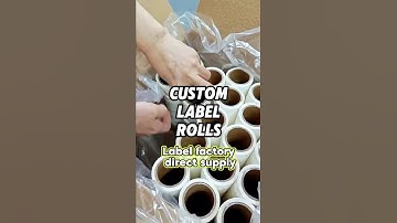 Have you seen this special shape of blank labels? #label #adhesivelabel #factory #manufacturer