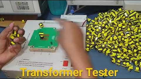 Transformer Tester video