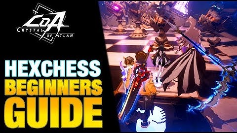 HEX CHESS BEGINNERS GUIDE | Crystal of Atlan PS5 Gameplay #CoA #Crystalofatlan