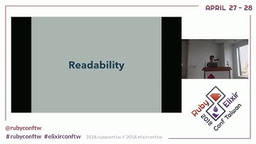 RubyElixirConfTaiwan 2018: What would your own version of Ruby look like? by Stan Lo