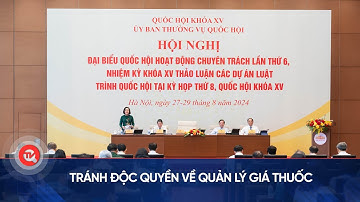 Tránh độc quyền về quản lý giá thuốc | Truyền hình Quốc hội Việt Nam