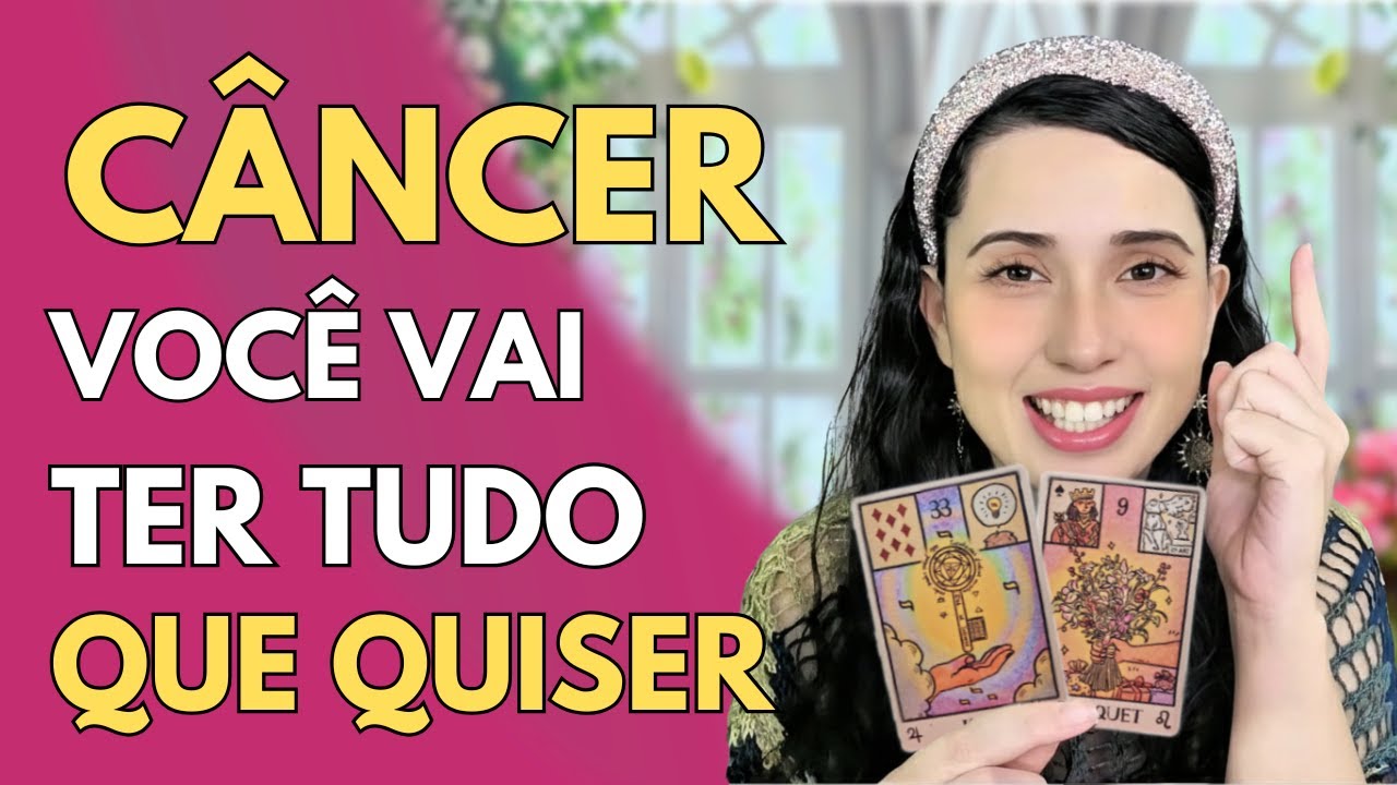 ♋CANCER🌈FAÇA AS MALAS❗UMA VIDA NOVA LHE AGUARDA🙌TUDO QUE VC QUERIA FAZER, AGORA SERÁ UM SUCESSO🏆
