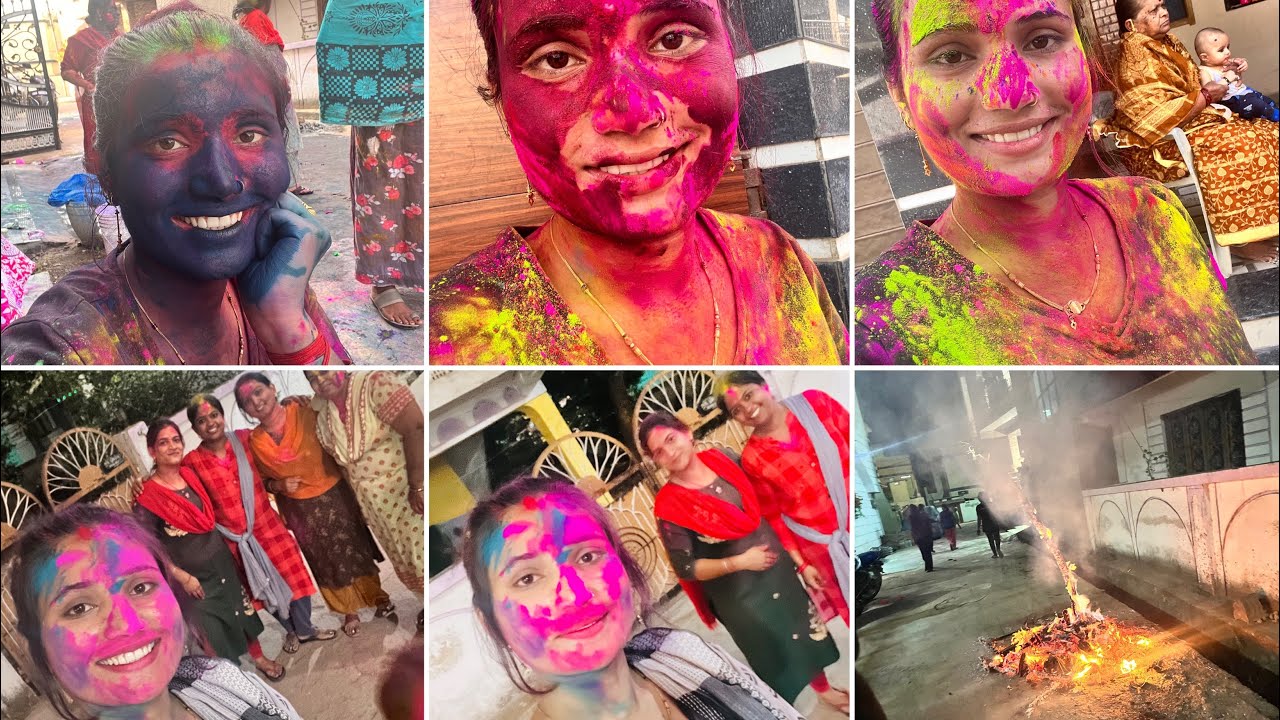 देखिये कैसा रहा मेरा और बेटू का पहला होली का त्योहार 🥰 कितना मज़ा किया हम सब ने मिल कर 😘🎉