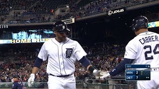 MIN@DET: Tigers take lead with seven in the 7th