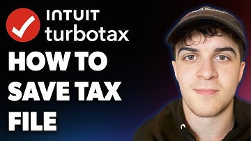 How to Save a .tax File From Turbotax Online (Full 2025 Guide)