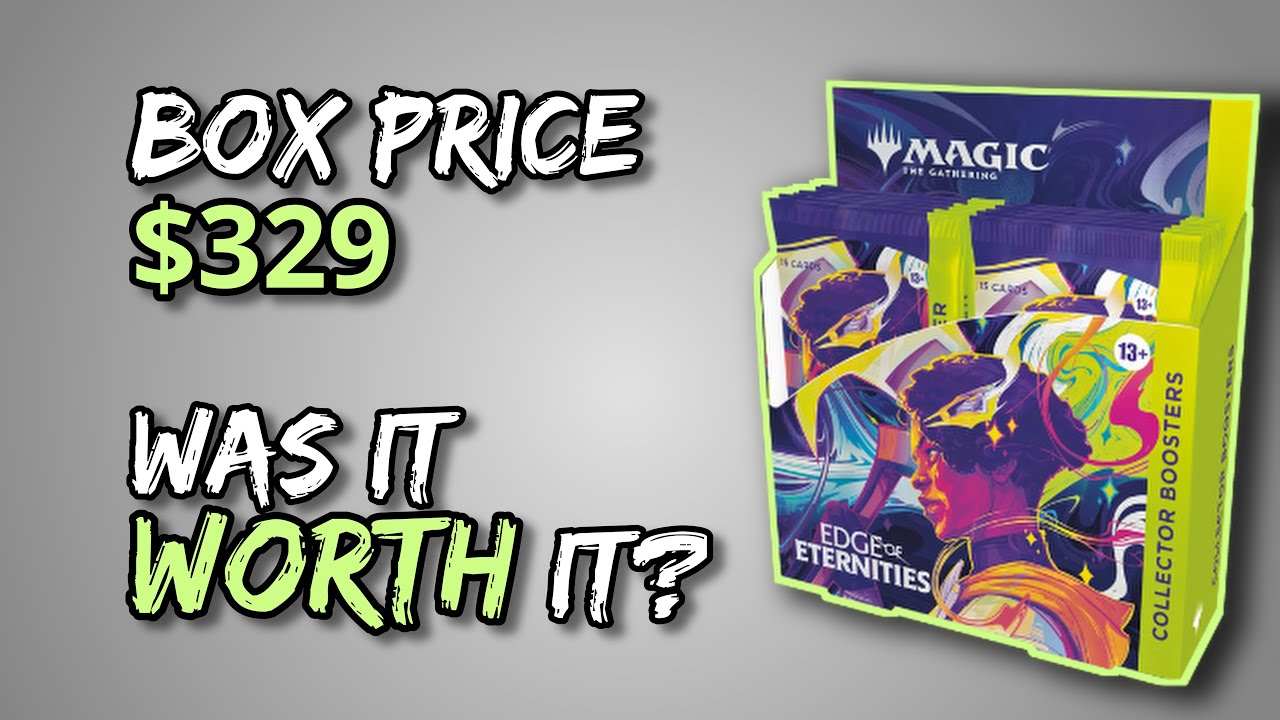 Opening a $329 Edge of Eternities Collector Booster Box #mtg  #magicthegathering #mtgcommunity