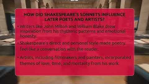 How Did Shakespeare