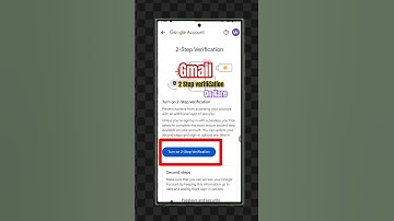 Gmail id me two step verification kaise kare | 2 step verification in gmail #shorts