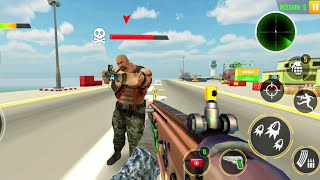 US Commando Fps Shooting Game _ Android Gameplay screenshot 4