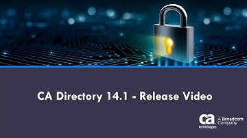 Release Video for CA Directory 14.1