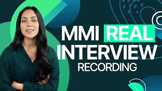 Real Mmi Example Medicine Interviews
