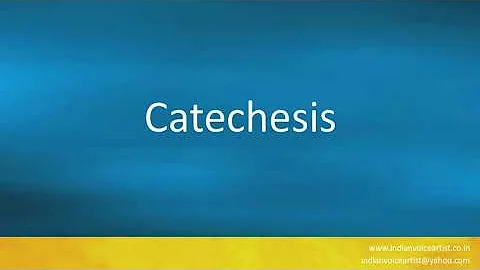 How to pronounce "Catechesis".