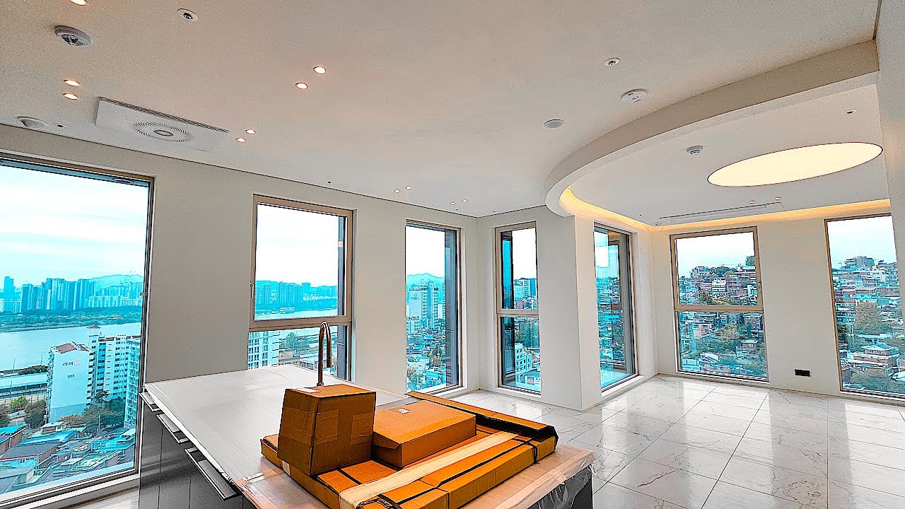 한남동 브라이튼 한남 45C타입 한강 파노라마뷰 완전 대박~끝내줍니다~!!