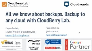 How to use any cloud storage to backup your data [WEBINAR REPLAY]