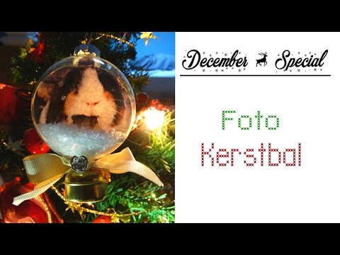 Video: Hoe Maak Je Een Kerstbal Met Een Foto