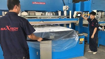 MAX-CPR Semi automatic Mattress Compress Machine mattress machinery