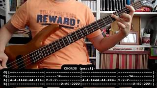 GREEN DAY - She (bass cover w/ Tabs) chords