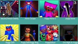 Security Breach Granny,Horror Escape,Poppy Horror 2,Poppy 3,Huggy Craft,Poppy Doll,Poppy School,... screenshot 4