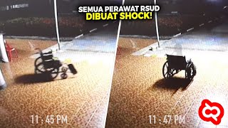 SEREM..!! Kursi Roda ini Terekam Kamera CCTV Bergerak Sendiri, Kok Bisa? 😰
