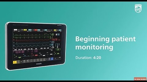 Begin patient monitoring with the IntelliVue patient monitor - AAMI