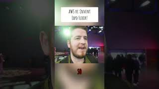 AWS re:Invent Expo Floor is Flooded! #shorts