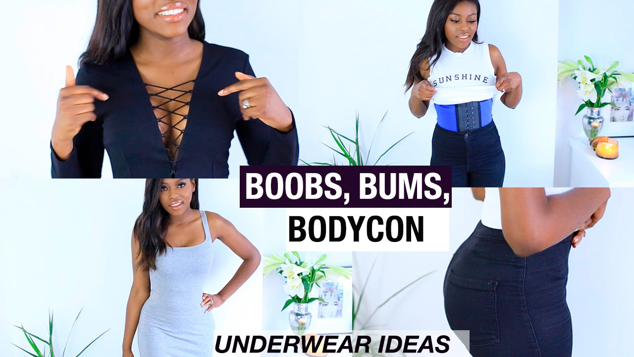 BOOBS, BUMS & BODYCON  UNDERWEAR & SHAPEWEAR IDEAS FOR THAT 'PERT BODY' 