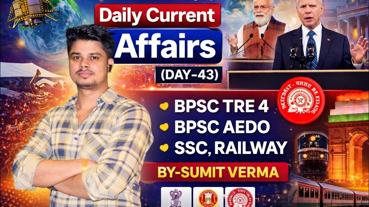 20 FEBRUARY 2026(DAY-43)/CURRENT AFFAIRS TODAY/BY-SUMIT VERMA 
