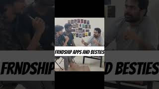 Frndship apps and besties 😂 #podcast #funny #telugu