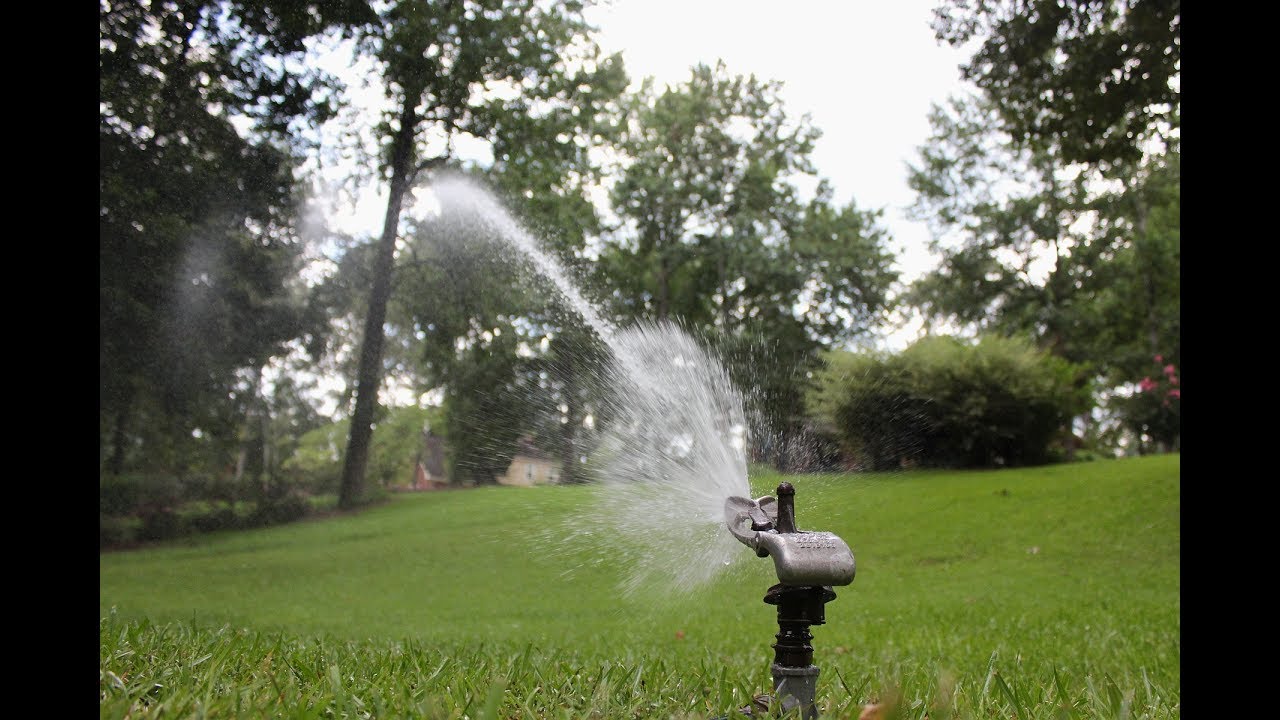 Buckner 512 Rocker Jet sprinkler YouTube