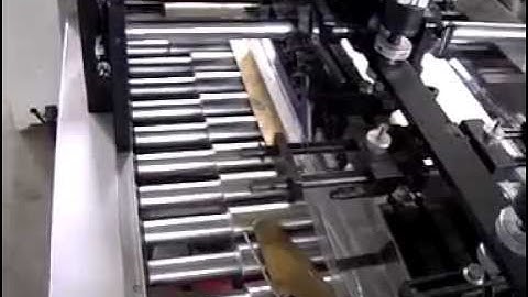 Paper shopping bag making machine.mpg