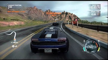 NFS The Run - The Gap - Gold Medal - Plains Interstate - Xbox 360